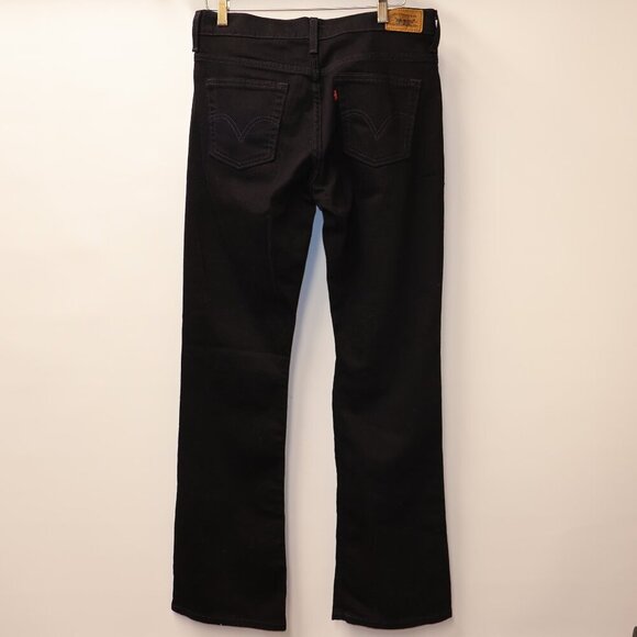 Levis 515 Womens Bootcut Black Denim Jeans Size 8M Made In Colombia - Picture 6 of 15